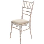 chivari limewash banquet chair